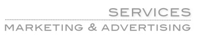 Services - marketing & advertising